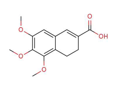 3,4-dihydro-5,6,7-trimethoxy-2-naphthoic acid