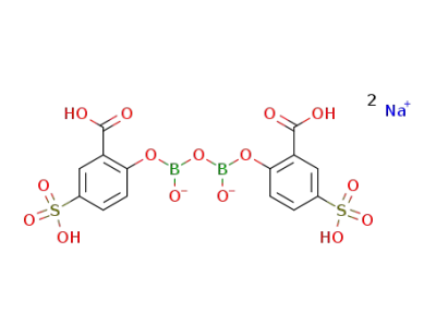 diboric acid-1,2-bis-(2-carboxy-4-sulfo-phenyl ester); disodium salt