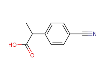 2-(4-cyano-phenyl)-propionic acid
